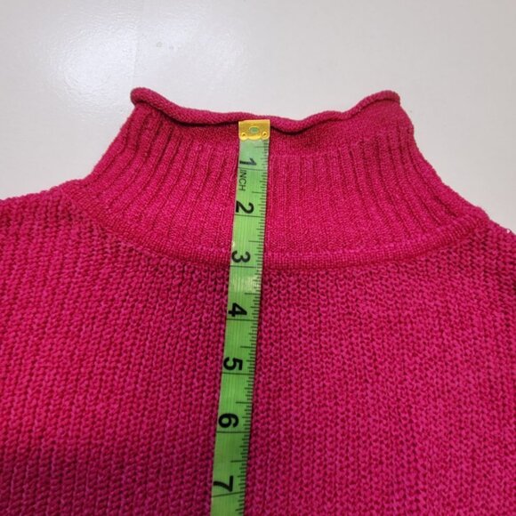Pink  Soft Feel Sweater Poncho Shrug Short Sleeve Top - Picture 10 of 12